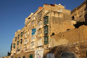 Maltese windows Valletta 